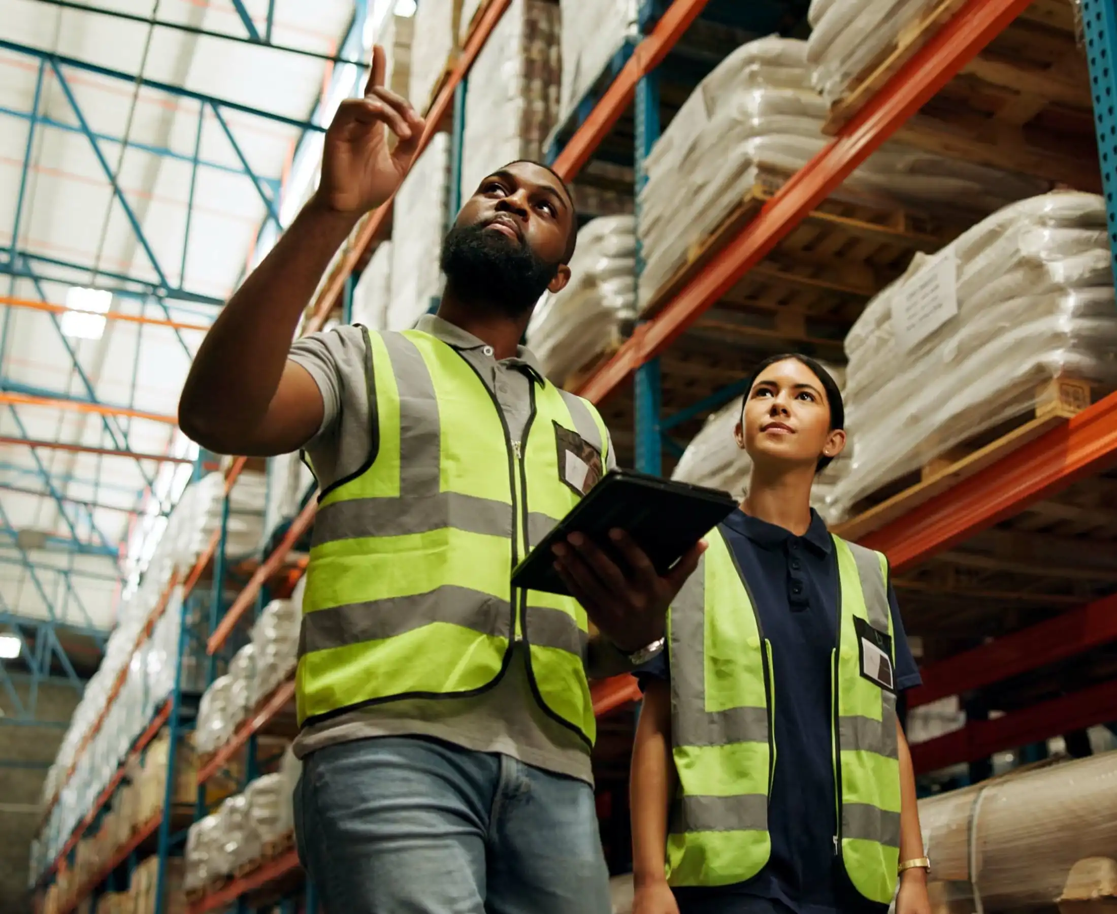 logistics in warehouse