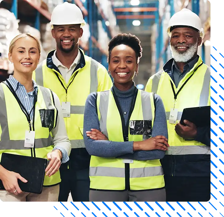 professional team for supply chain