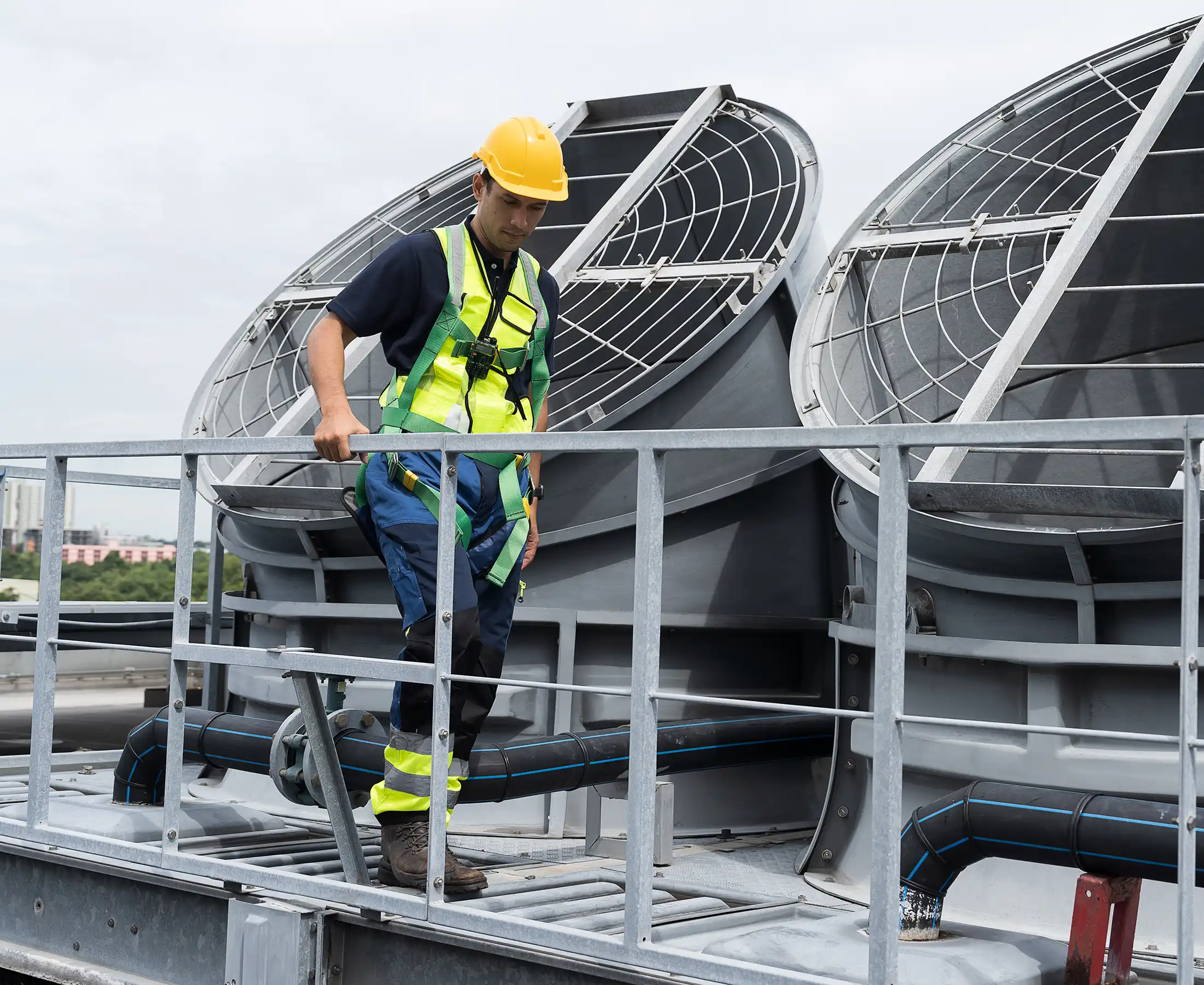 repair of cooling towers for preventing issues