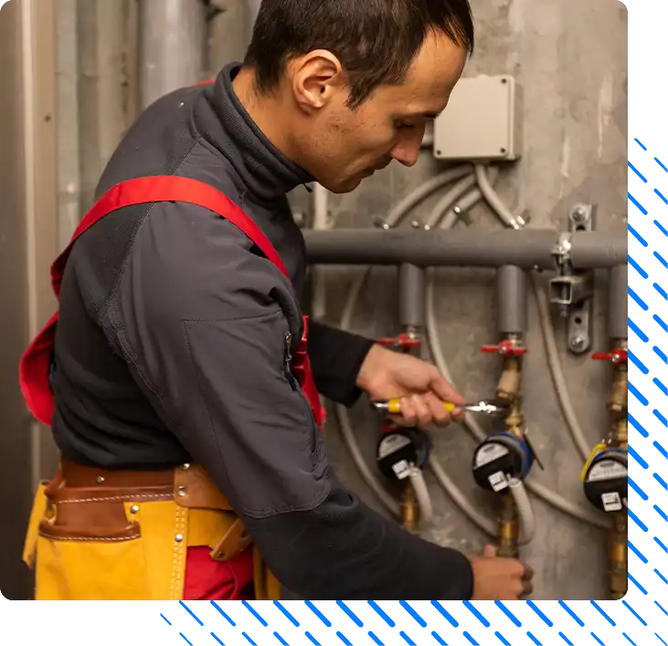 plumber working