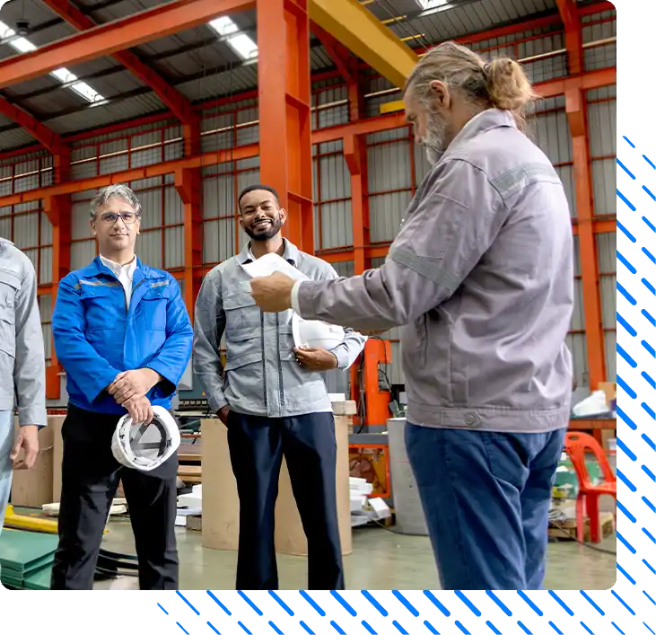 Supervisor of diverse workers Supervisor of diverse workers