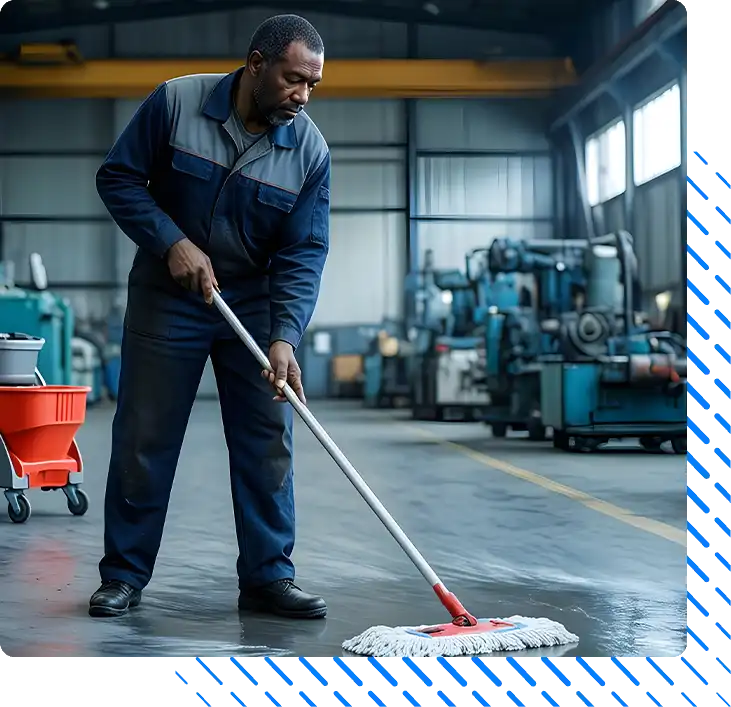 Industrial cleaning and facility maintenance
