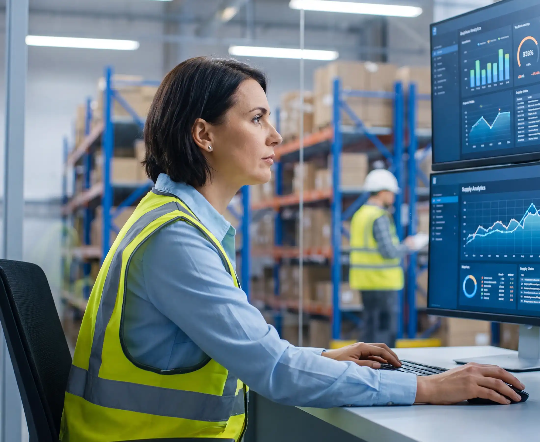 Warehouse logistics monitoring Warehouse logistics monitoring