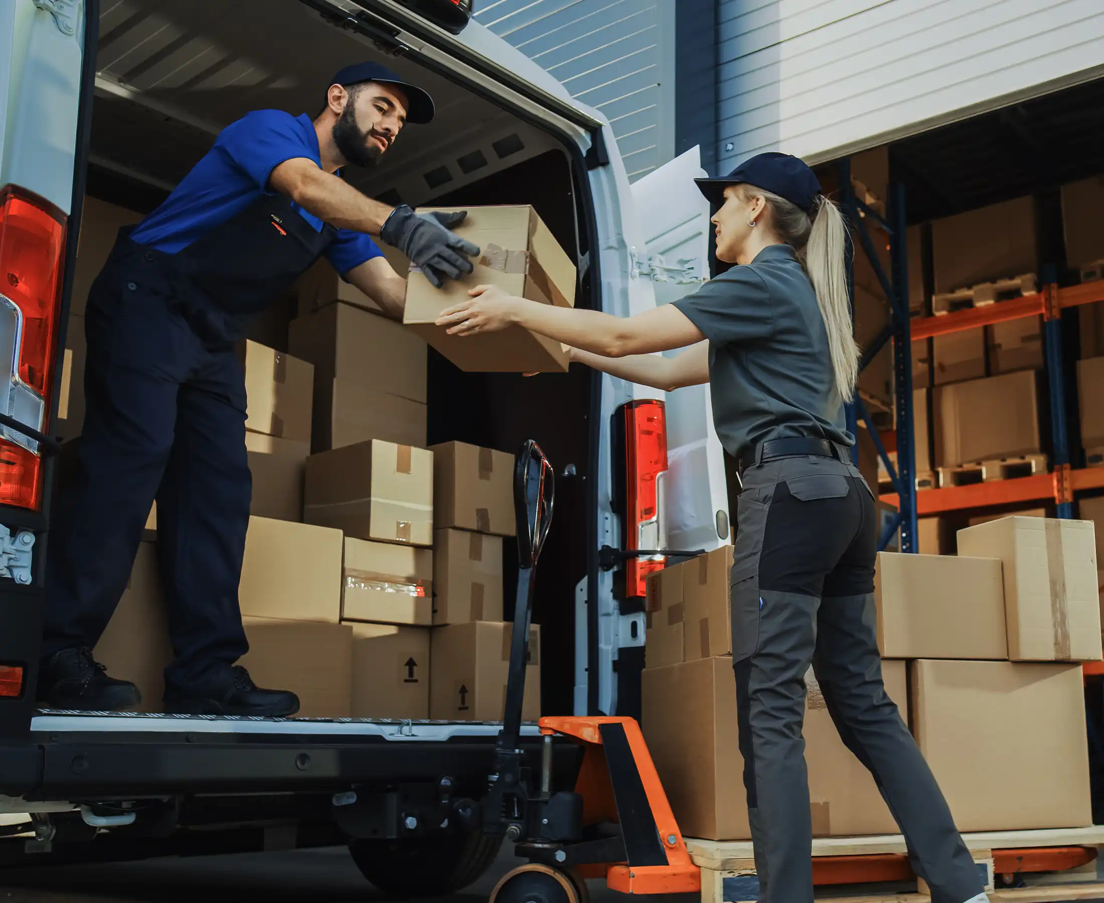 Logistics Distributions Warehouse