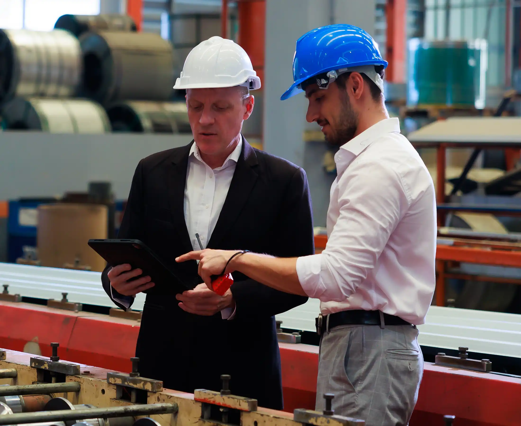 talking and discussion at Heavy Industry